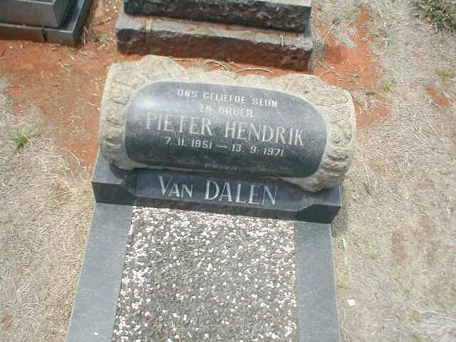 DALEN Pieter Hendrik, van 1951-1971