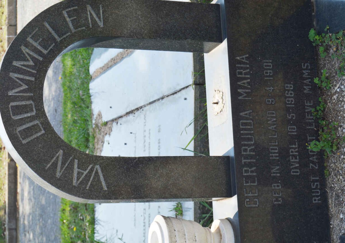 DOMMELEN Geertruida Maria, van 1901-1968