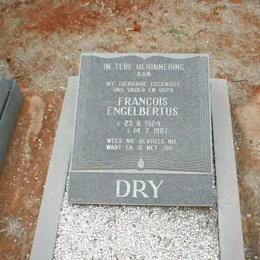 DRY Francois Engelbertus 1924-1987