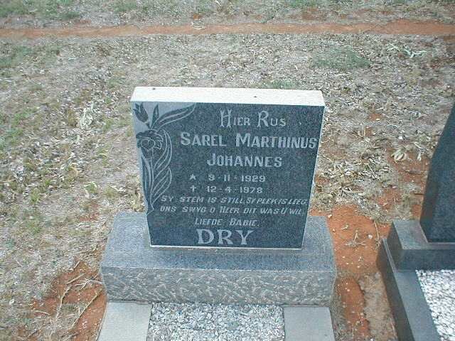 DRY Sarel Marthinus Johannes 1929-1978