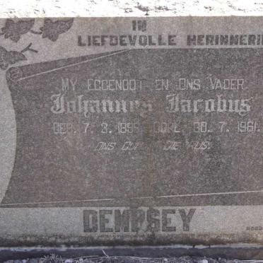 DEMPSEY Johannes Jacobus 1899-1961
