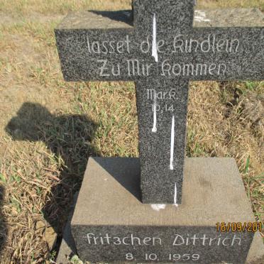 DITTRICH Fritzchen 1959-1959