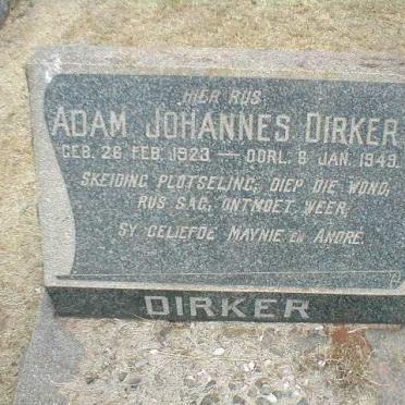 DIRKER Adam Johannes 1923-1949