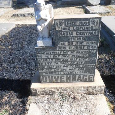 DUVENHAGE Maria Gertina 1935-1946