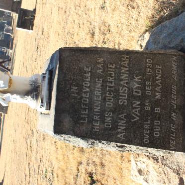 DYK Anna Susannah, van -1930