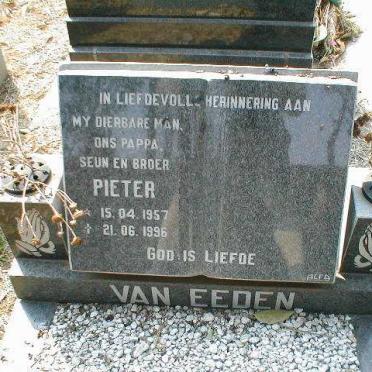 EEDEN Pieter, van 1957-1996