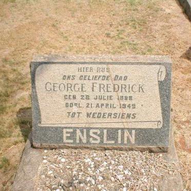 ENSLIN George Fredrick 1888-1949