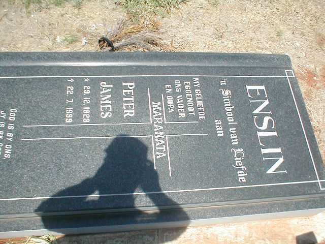 ENSLIN Peter James 1929-1999