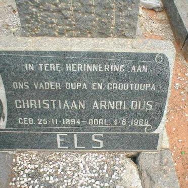 ELS Christiaan Arnoldus 1894-1968