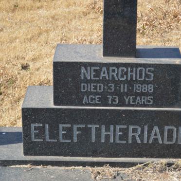 ELEFTHERIADES Nearchos -1988