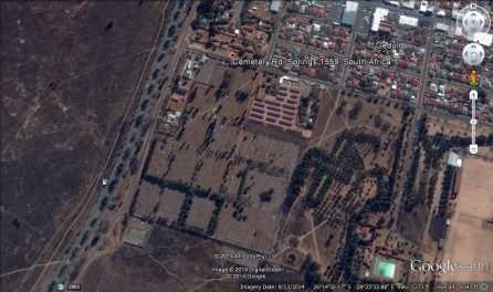 4. Aerial View of Geduld Cemetery at Springs