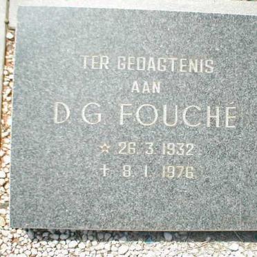 FOUCHÉ D.G. 1932-1976