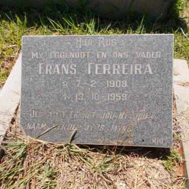 FERREIRA Frans 1908-1959
