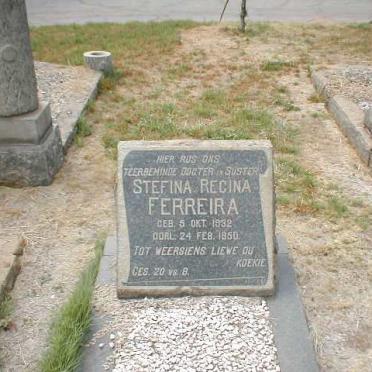 FERREIRA Stefina Regina 1932-1950