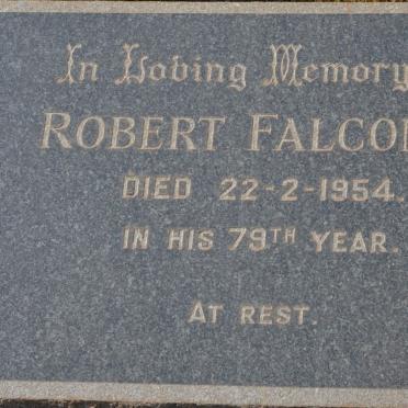 FALCONER Robert -1954