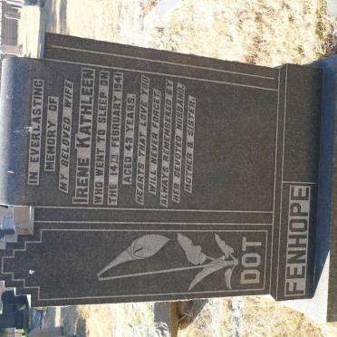 FENHOPE Irene Kathleen -1941