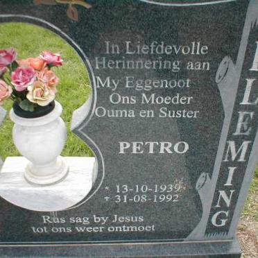 FLEMING Petro 1939-1992