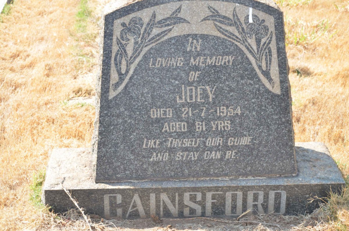 GAINSFORD Joey -1954