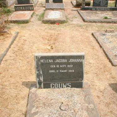 GOUWS Helena Jacoba Johanna 1932-1949