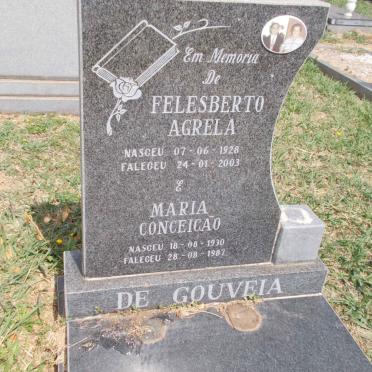 GOUVEIA Felesberto Agrela, de 1928-2003 &amp; Maria Conceicão 1930-1987