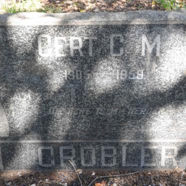 GROBLER Gert C.M. 1905-1959
