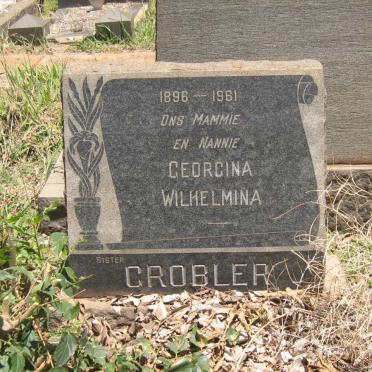 GROBLER Georgina Wilhelmina 1896-1961