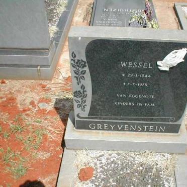GREYVENSTEIN Wessel 1944-1979