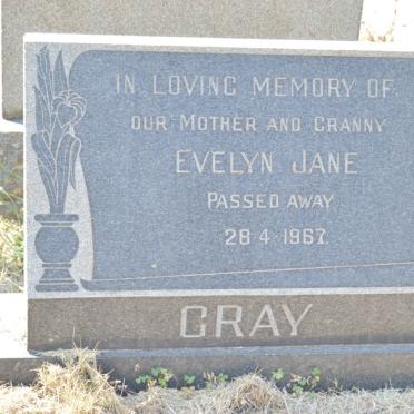 GRAY Evelyn Jane -1967