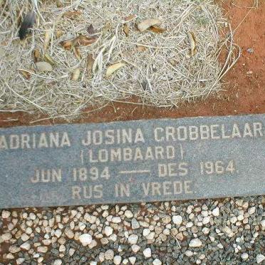 GROBBELAAR Adriana Josina nee LOMBAARD 1894-1964