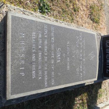 ICHIKOWITZ Sonia -1971