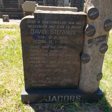 JACOBS David Stefanus 1943-1959