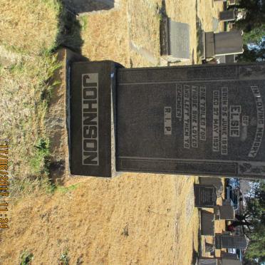 JOHNSON Elsie 1898-1937