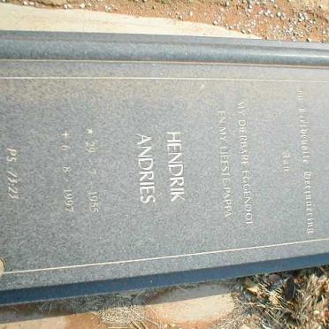 LAUBSCHER Hendrik Andries 1955-1997