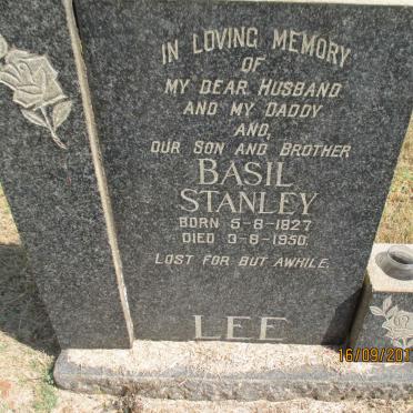 LEE Basil Stanley 1927-1950
