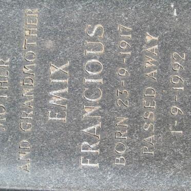 LEE Peter Sarel 1912-1977 &amp; Emix Francious 1917-1992