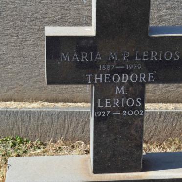 LERIOS Maria M.P. 1887-1979 :: LERIOS Theodore M. 1927-2002