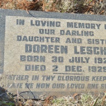 LESCH Doreen 1921-1929