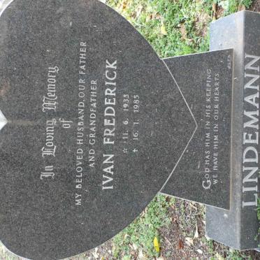 LINDEMANN Ivan Frederick 1933-1985