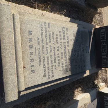 LOWENSTEIN Louis -1943