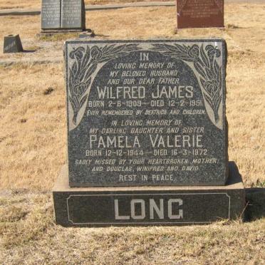 LONG Wilfred James 1909-1951 :: LONG Pamela Valerie 1944-1972