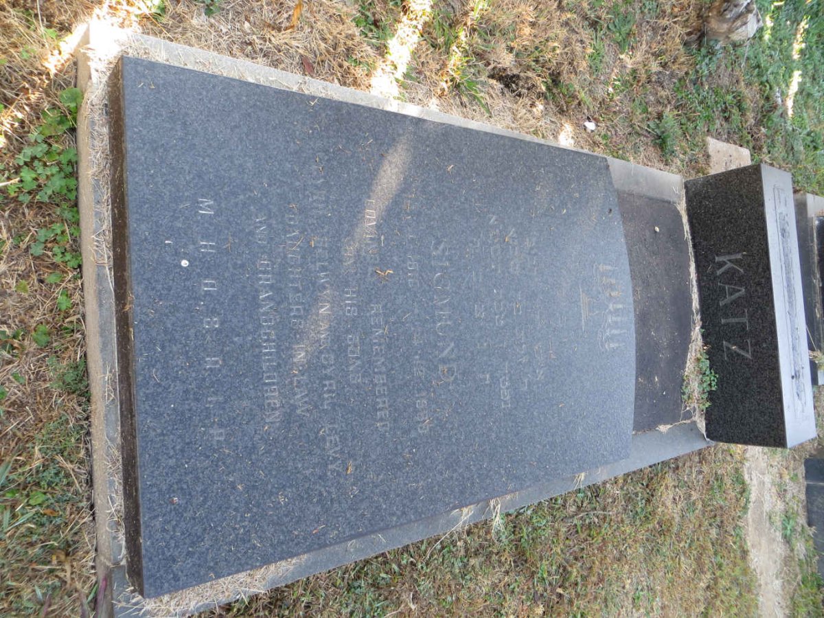 KATZ Sigmund 1916-1980