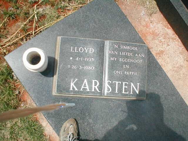 KARSTEN Lloyd 1933-1980