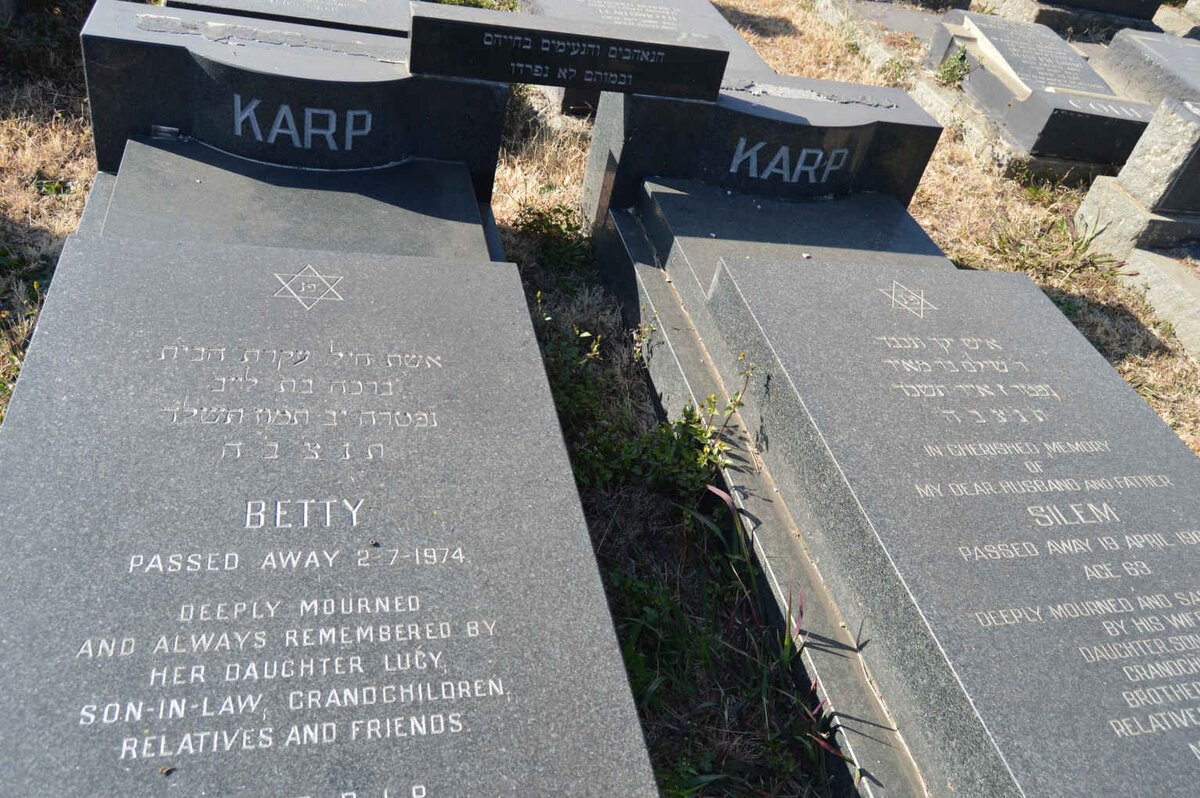 KARP Silem -1964 &amp; Betty -1974