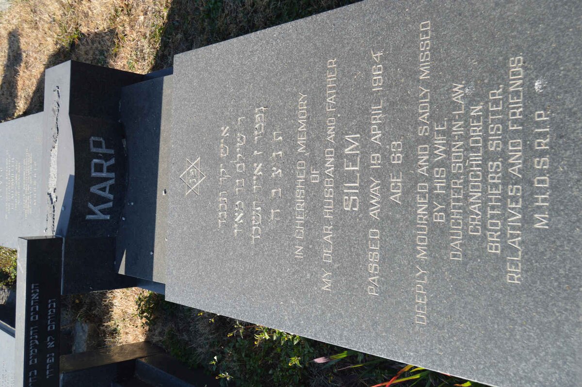 KARP Silem -1964 &amp; Betty -1974