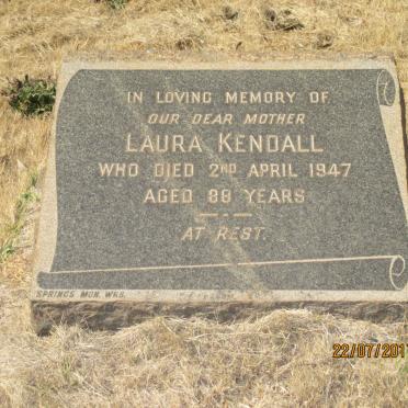 KENDALL Laura -1947