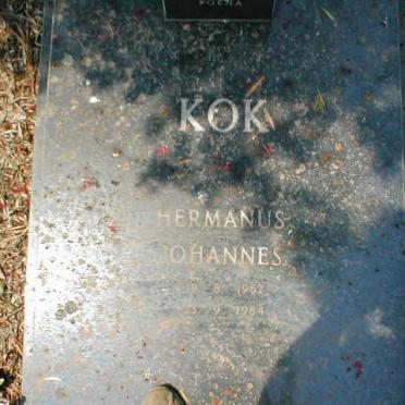 KOK Hermanus Johannes 1962-1984