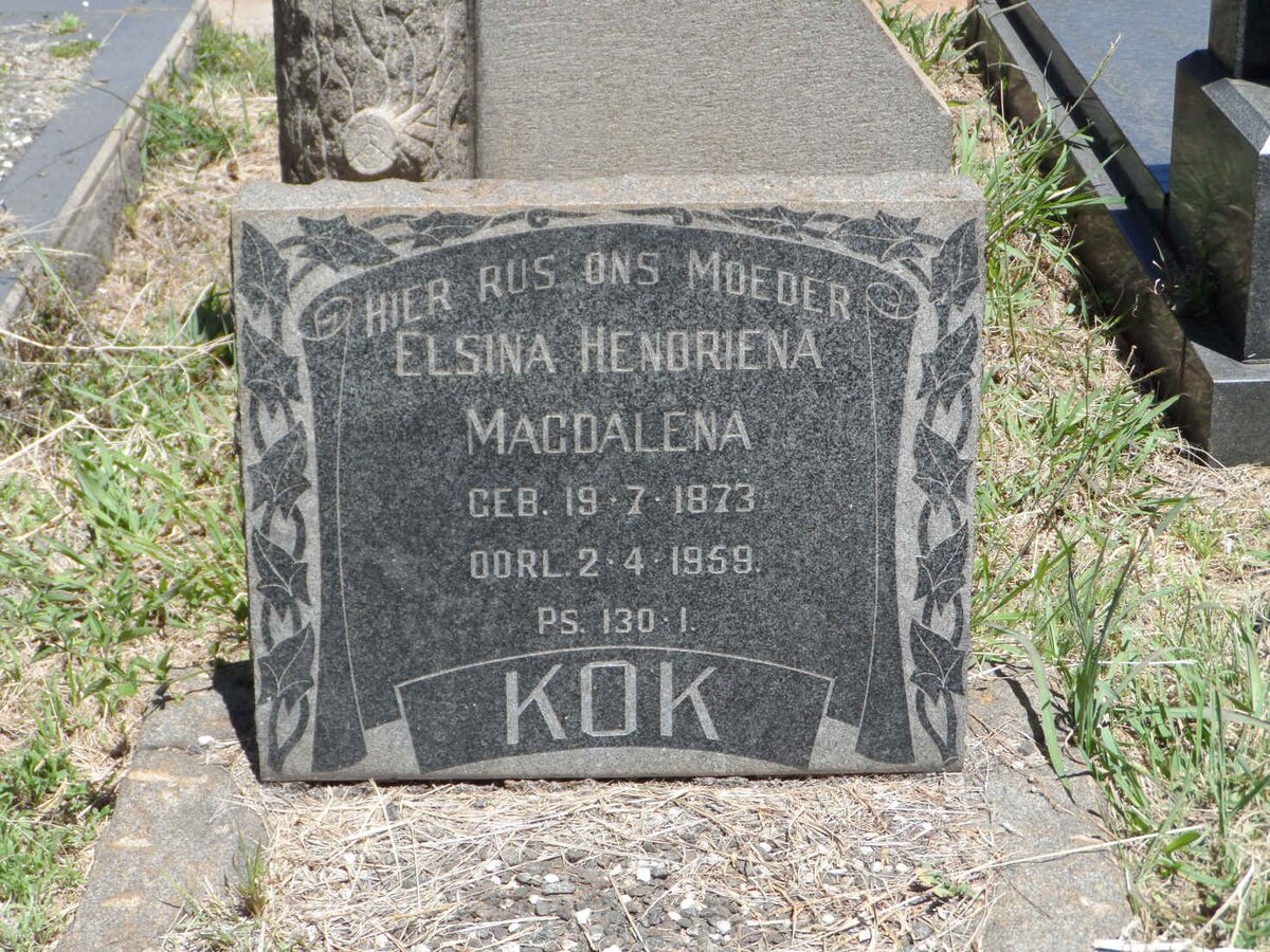 KOK Elsina Hendriena Magdalena 1873-1959