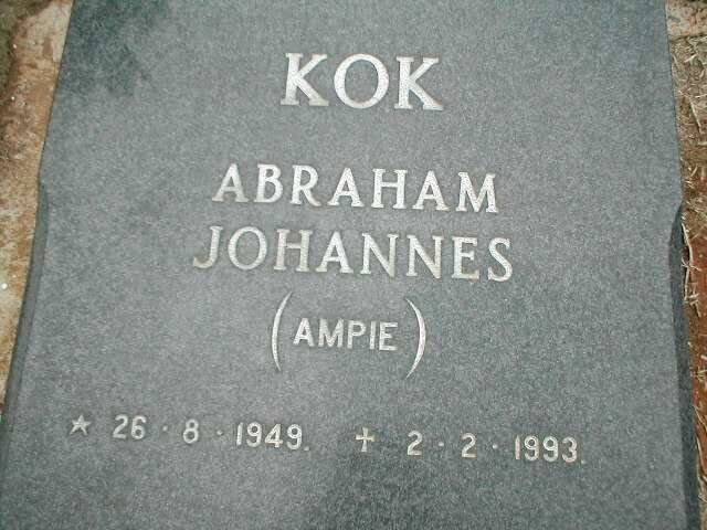 KOK Abraham Johannes 1949-1993
