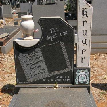 KRUGER Johannes David 1944-1988
