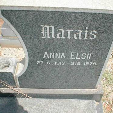 MARAIS Anna Elsie 1913-1979